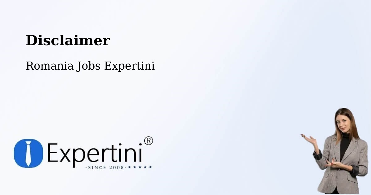 Disclaimer – Comuna Pochidia - Romania Jobs Expertini