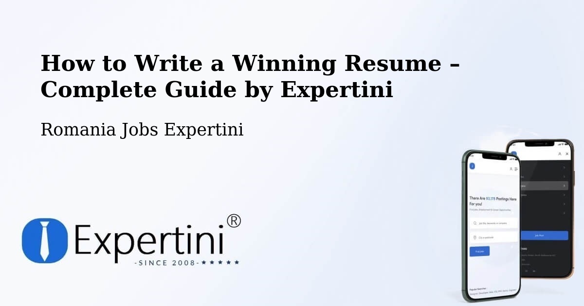 Resume Writing Guide for Job Seekers – Comuna Pochidia - Comuna Pochidia, Romania Jobs Expertini
